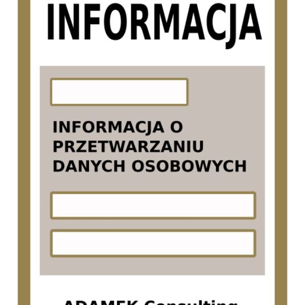 Klauzula informacyjna dla oferenta (uczestnika procedury zapytania ofertowego) (013)