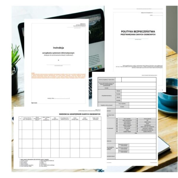 e-Książka + Polityka + druki i wzory - OCHRONA DANYCH OSOBOWYCH PO LUDZKU