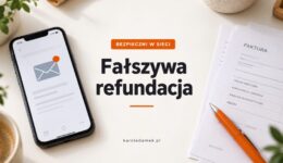 Fałszywa refundacja – ostrzeżenie przed wiadomościami o zwrocie kosztów
