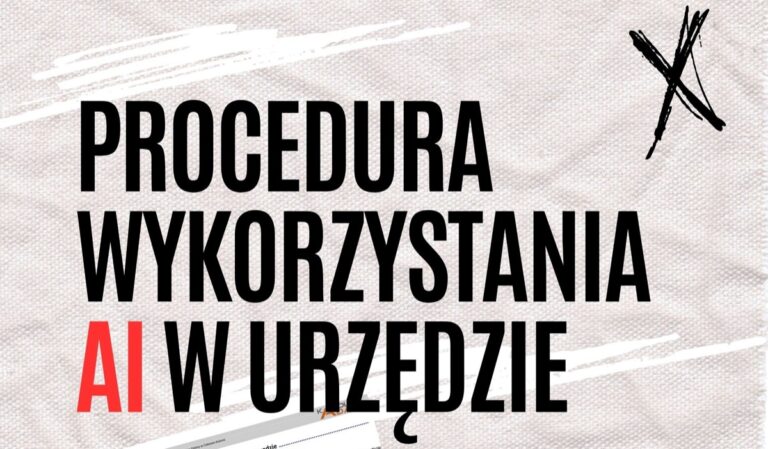 Procedura wykorzystania sztucznej inteligencji w urzędzie